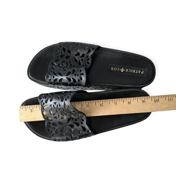 Vintage 90s Patrick Cox Jelly Flatform Wedge Slide, Size 38EU/7US - Picture 10 of 13